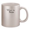 11oz Metallic Silver Mug Thumbnail