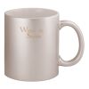 11oz Metallic Silver Mug Thumbnail