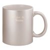 11oz Metallic Silver Mug Thumbnail