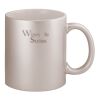 11oz Metallic Silver Mug Thumbnail