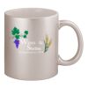 11oz Metallic Silver Mug Thumbnail