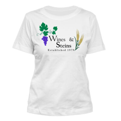 Wines & Steins - Women's Standard Misses Cut T-Shirt Thumbnail
