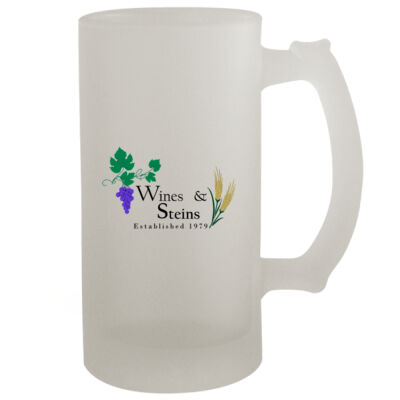 Wines & Steins - 16oz Frosted Beer Stein Thumbnail