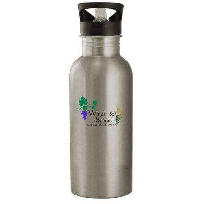Wines & Steins - 20oz Stainless Steel Water Bottle Thumbnail