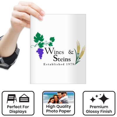 Wines & Steins - Picture 10x8 Vertical Thumbnail