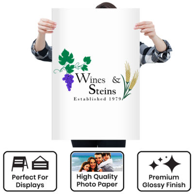 Wines & Steins - Poster 36x24 Vertical Thumbnail