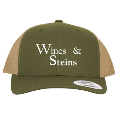 Wines & Steins - Retro Trucker STC39 Baseball Hat-ND Thumbnail
