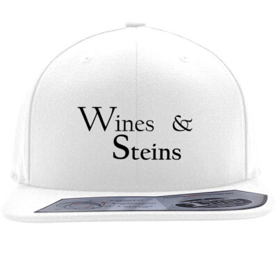 Wines & Steins - Flexfit 110F Structured Flat Bill Snapback Hat-ND Thumbnail